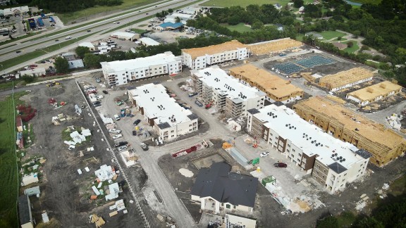 apartment complex construction